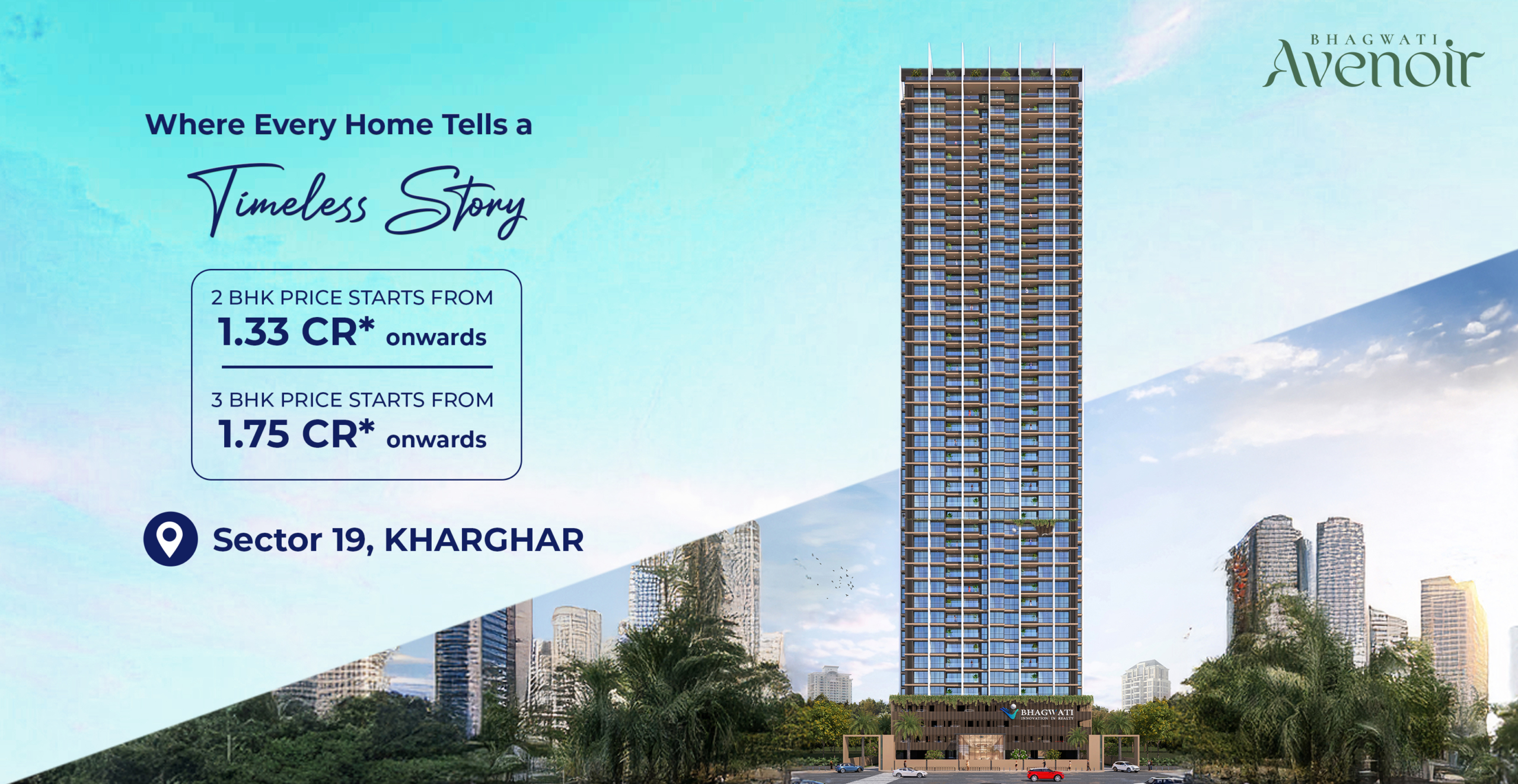 Bhagwati Avenoir web-banner