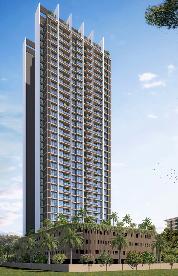 Bhagwati Avenoir Kharghar Elevation